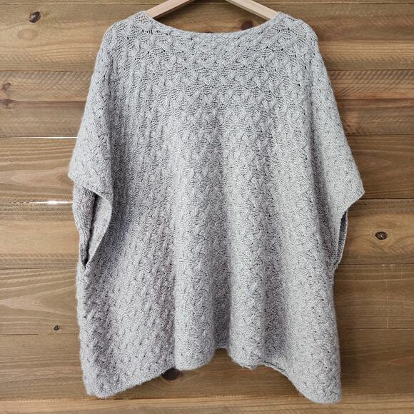 Carraigdonn 100% Merino Wool Ireland sweater pullover cover shrug womens size OS - Picture 4 of 6